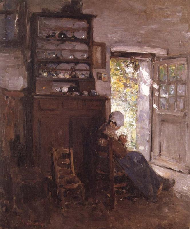 Interior in Vitre, Nicolae Grigorescu